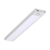 V-TAC 1.5W, 2in1 akkumulátoros LED bútorvilágítás, természetes fehér, ezüst házzal, 30 cm - SKU 2958