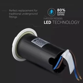 1W LED Step Light White 4Way 6500K