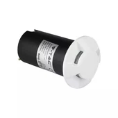 V-TAC 1W 12V kültéri, 4 irányú talajlámpa, fehér, IP67 90°, meleg fehér - SKU 1469