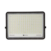 Black LED 30W solar floodlight, 20000mAh battery, 6500K, IP65