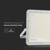 White LED 30W solar floodlight, 20000mAh battery, 4000K, IP65