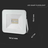 20W LED Floodlight With Bluetooth And Internal Junction White Body RGB + White