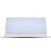 V-TAC Landscape 20W kültéri fali LED lámpa meleg fehér, fehér házzal, 100 Lm/W - SKU 6816