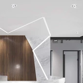 V-TAC 20W süllyeszthető COB LED mélysugárzó, állítható szöggel, fehér házzal, CCT - SKU 10581