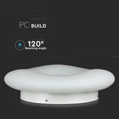 V-TAC 22W mennyezeti designer LED lámpa változtatható színhőmérséklet - SKU 3966
