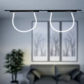V-TAC 23W flexibilis fénycső Slim 48V mágneses sínhez, meleg fehér, 2 méter hosszú - SKU 10279