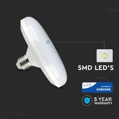 V-TAC 24W E27 természetes fehér LED UFO égő - SKU 217
