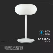 30W LED Designer Table Lamp Touch Dimmable White 3000K