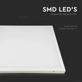 V-TAC 2in1 LED panel hideg fehér 36W 60 x 60cm, 110 Lm/W - SKU 638021