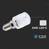 V-TAC 2W E14 hideg fehér ST26 LED égő - SKU 21236