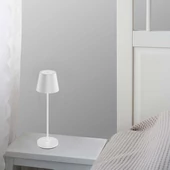 V-TAC 1.5W fehér, töltőtalpas, akkumulátoros LED lámpa IP54, meleg fehér - SKU 23445