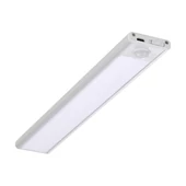 V-TAC 2W, 2in1 akkumulátoros LED bútorvilágítás, természetes fehér, ezüst házzal, 40 cm - SKU 2962