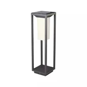 2W LED Solar BollarD Light SAMSUNG CHIP Grey Body 3000K