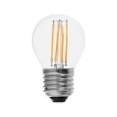 LED Bulb - 4W Filament E27 G45 Clear glass 3000K, 3 step dimming