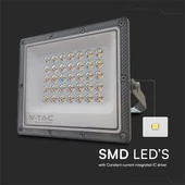 V-TAC RLE 30W LED reflektor, állítható színhőmérséklettel, szürke házzal - SKU 23613