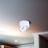 V-TAC 30W mennyezeti COB LED mélysugárzó, állítható szöggel, fehér házzal, CCT - SKU 23157