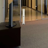 40W LED Floor Lamp Touch Dimmable White