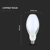 V-TAC 36W E27 hideg fehér LED égő - SKU 285