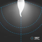 LED Bulb - 4W E14 Candle Flame 2700K