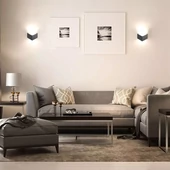 3W Wall Lamp With Bridglux Chip Black Body  4000K