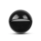 V-TAC 3W fekete LED lépcsővilágítás, kerek, IP65, meleg fehér - SKU 1404
