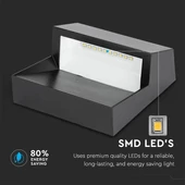 3W LED Step Light Black Body Square 4200k