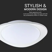 V-TAC Phantom 40W mennyezeti LED lámpa, változtatható szinhőmérséklettel - SKU 23593