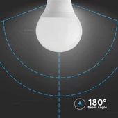 V-TAC 4.5W E14 meleg fehér P45 LED égő - SKU 2142501