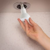 LED Bulb - SAMSUNG CHIP 6W E14 R50 Plastic 3000K