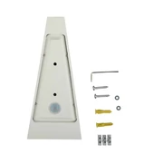 V-TAC 4W kültéri, fehér, fali LED lámpa meleg fehér - SKU 218295