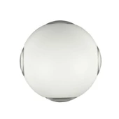 4W LED Wall Light White Body Round 3000K IP65