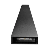 V-TAC 4W kültéri, fekete, fali LED lámpa természetes fehér - SKU 218298