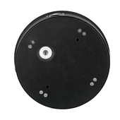 4W LED Wall Light Black Body Round 4000K IP65