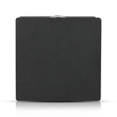 4W LED Wall Light Black Body Square 3000K IP65