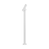 V-TAC 4W LED állólámpa állítható fejjel, 100 cm fehér házzal, meleg fehér - SKU 10476