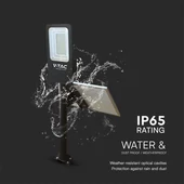 V-TAC 50W hibrid napelemes utcai LED lámpa, térvilágító, hideg fehér - SKU 23579