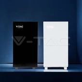 V-TAC 5.12kWh álló lítium akkumulátor, IP20, fekete - SKU 12281