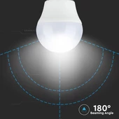 V-TAC 5.5W E27 természetes fehér CRI>95 LED égő - SKU 7492