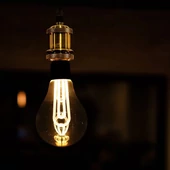 V-TAC 5W borostyán E27 meleg fehér filament LED égő - SKU 2748