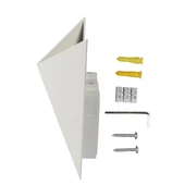 V-TAC 5W kültéri, fehér, fali LED lámpa meleg fehér - SKU 8280