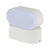 6W LED Wall Light White Body IP65 Movable 4000K