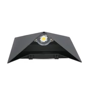 V-TAC 5W kültéri, fekete, fali LED lámpa meleg fehér - SKU 218282