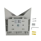 V-TAC 5W kültéri, szürke, fali LED lámpa meleg fehér - SKU 8284
