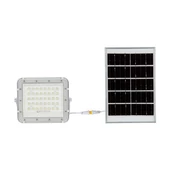 White LED 10W solar floodlight, 6000mAh battery, 6500K, IP65