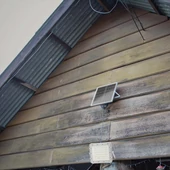 White LED 10W solar floodlight, 6000mAh battery, 6500K, IP65