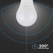LED Bulb - SAMSUNG CHIP 6.5W E27 A++ A60 Plastic 4000K