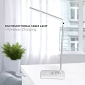 V-TAC 6.5W LED lámpa, vezeték nélküli töltővel, változtatható színhőmérséklet - SKU 8519