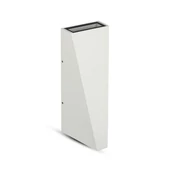 V-TAC 6W kültéri, fehér, fali LED lámpa meleg fehér - SKU 8295