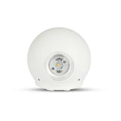 V-TAC 6W kültéri, fehér, fali LED lámpa természetes fehér - SKU 8302