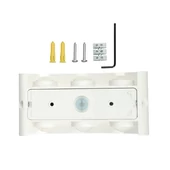 6W LED Wall Light Sand White IP54 4000K